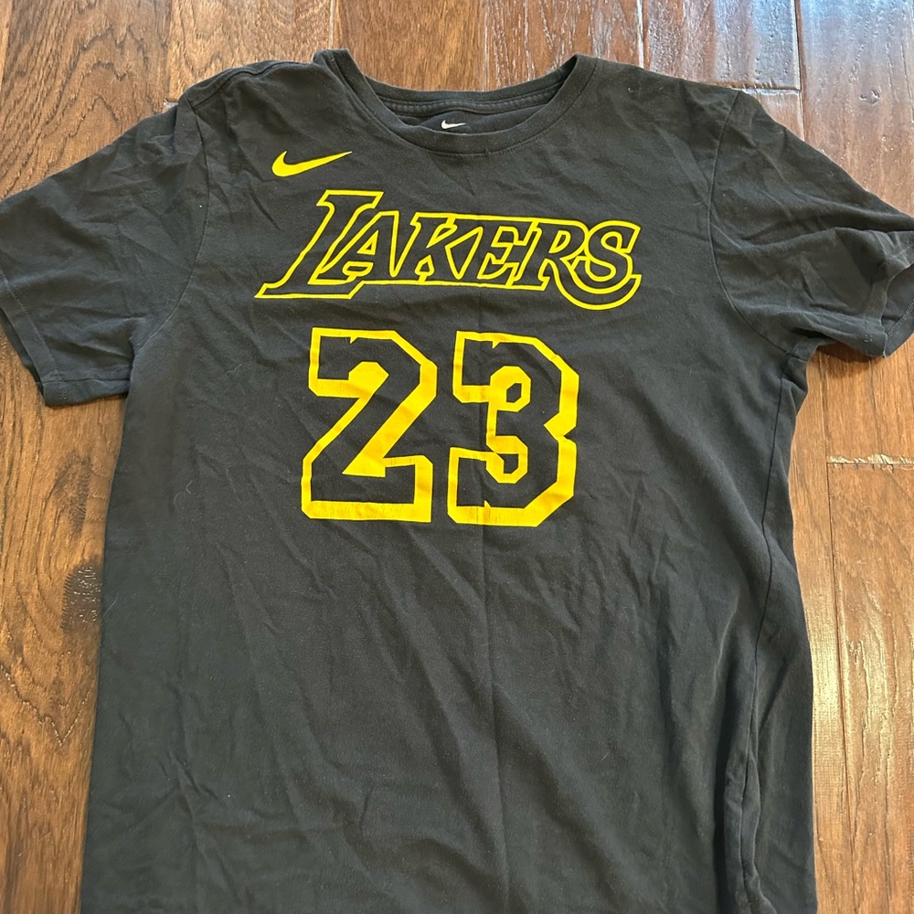 Nike Lakers Black T-Shirt
